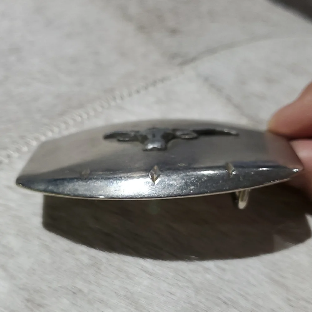 Vintage stylish silver